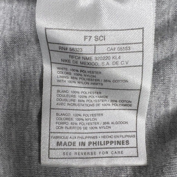 Vintage 90's Nike Men's Blue Full Zip Long Sleeve Windbreaker Jacket Size L - Picture 7 of 10